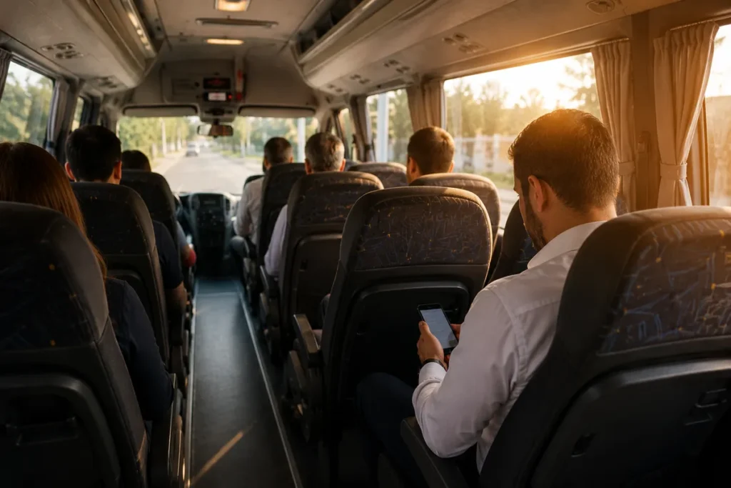 Micro onibus interior